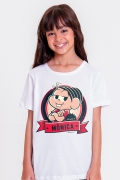 Camiseta Infantil Turma da Mônica Dona da Rua