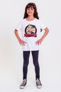 Camiseta Infantil Turma da Mônica Dona da Rua