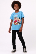 Camiseta Infantil Turma da Mônica Emoji Meninos