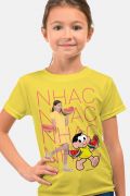 Camiseta Infantil Turma da Mônica Laços Magali NHAC