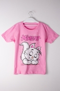 Camiseta Infantil Turma da Mônica Mingau Dormindo