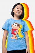 Camiseta Infantil Turma da Mônica Mônica e Sansão 60