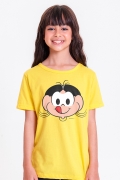 Camiseta Infantil Turma da Mônica Rostinho Magali