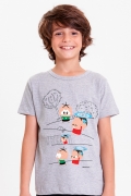 Camiseta Infantil Turma da Mônica Toy Monicóptero