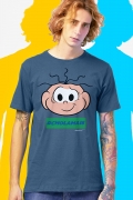 Camiseta Masculina Turma da Mônica Cebolinha #Cholamais