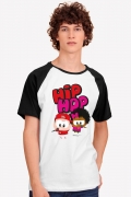 Camiseta Raglan Turma da Mônica Hip Hop