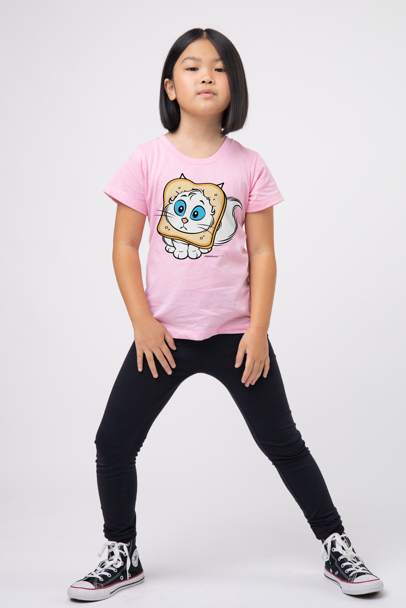 Camiseta Infantil Turma da Mônica Mingau no Pão