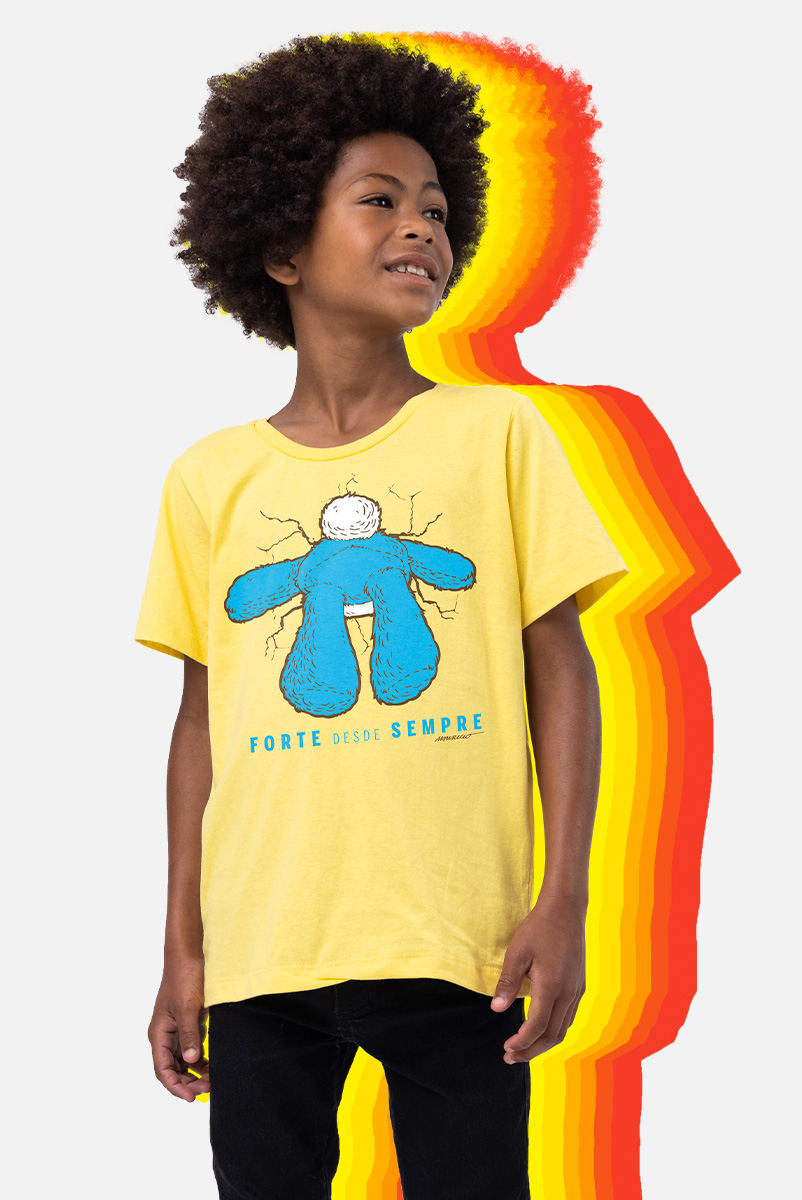 Camiseta Infantil Turma da Mônica Sansão 60