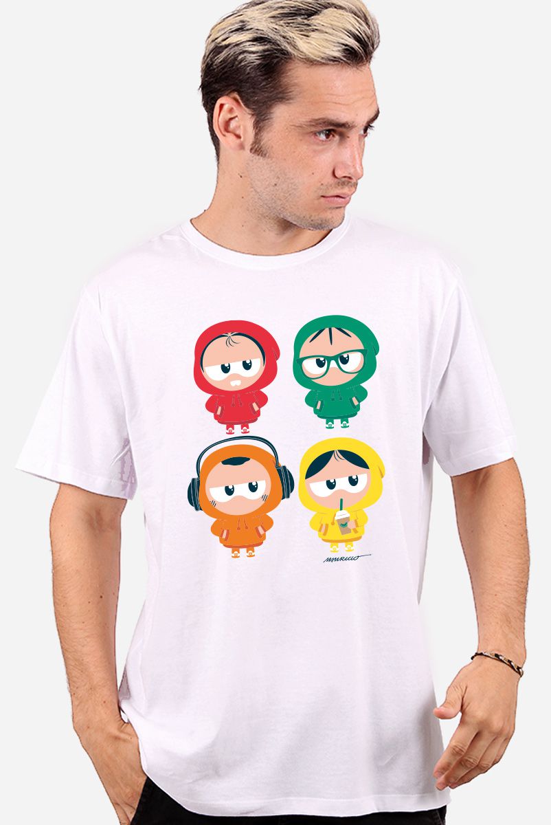 Camiseta Masculina Turma da Mônica Toy de Moletom
