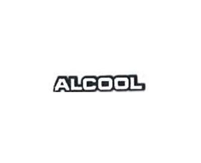 Emblema Álcool Monza / Chevette / Opala / Caravan / Todos / 90 Brilhante