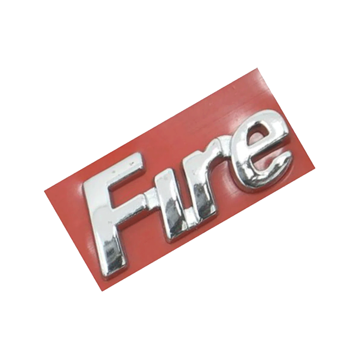 Emblema Fire 00/01 Cromado