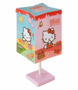 Abajur Infantil Quadrado Hello Kitty Bivolt Startec