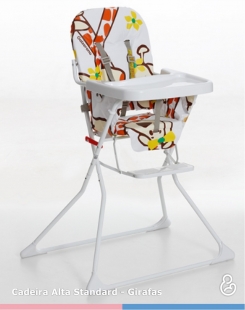 Cadeira de Papá Infantil Alta Standard Girafas Galzerano
