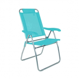 Cadeira Reclinável Boreal Azul Claro Mor