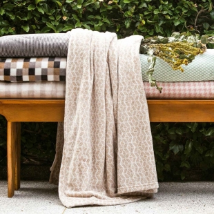 Cobertor Manta Solteiro Flannel Loft Estampado 150x220cm Cores Sortidas Camesa