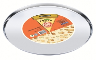 Forma Aço Inox Para Pizza 35 cm Tramontina