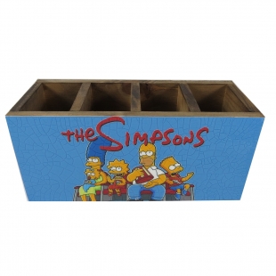 Porta Controle e Objetos The Simpsons Vintage Concept