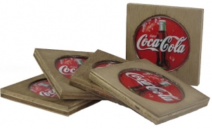 Porta Copos Coca Cola Vintage Concept