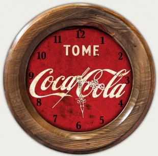 Relógio Decorativo Tome Coca Cola Vintage Concept