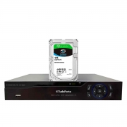 DVR Gravador de Vídeo Tudo Forte TFHDX 3308 8 Canais com Detecção de Movimento e Monitoramento Via Aplicativo XMEYE + HD SkyHawk 1TB