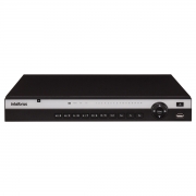 NVR Gravador de vídeo Intelbras NVD 3316-PLUS 16 Canais Câmeras IP H265+ Onvif Perfil S Ultra HD 4K
