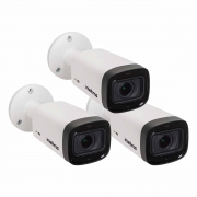 Kit 3 Câmeras Intelbras Varifocal Multi HD VHD 3240 VF G6 IP67 IR 40m HDCVI, HDTVI, AHD e Analógico