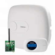 Kit Central de Alarme Monitorada AMT 4010 SMART c/ até 64 Zonas + Placa Comunicador Ethernet/GPRS XEG 4000 Smart - Intelbras