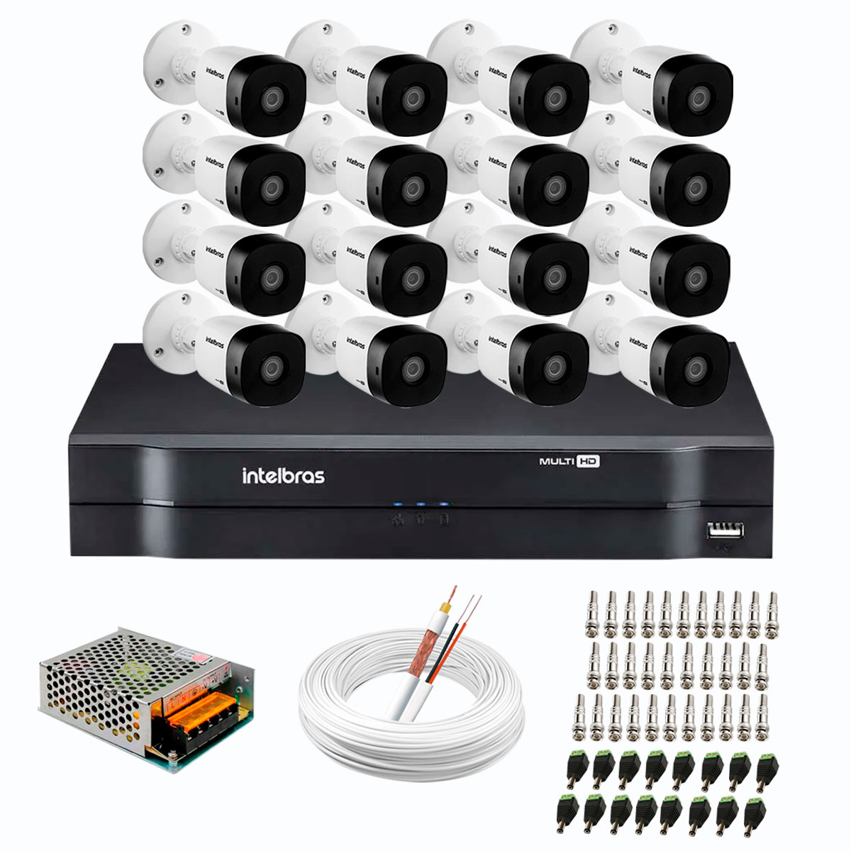 kit-16-cameras-intelbras-vhd-1220-b-full-hd-1080-lite-dvr-intelbras-acessorios-completo-cameras-com-20m-infravermelho-de-visao-noturna