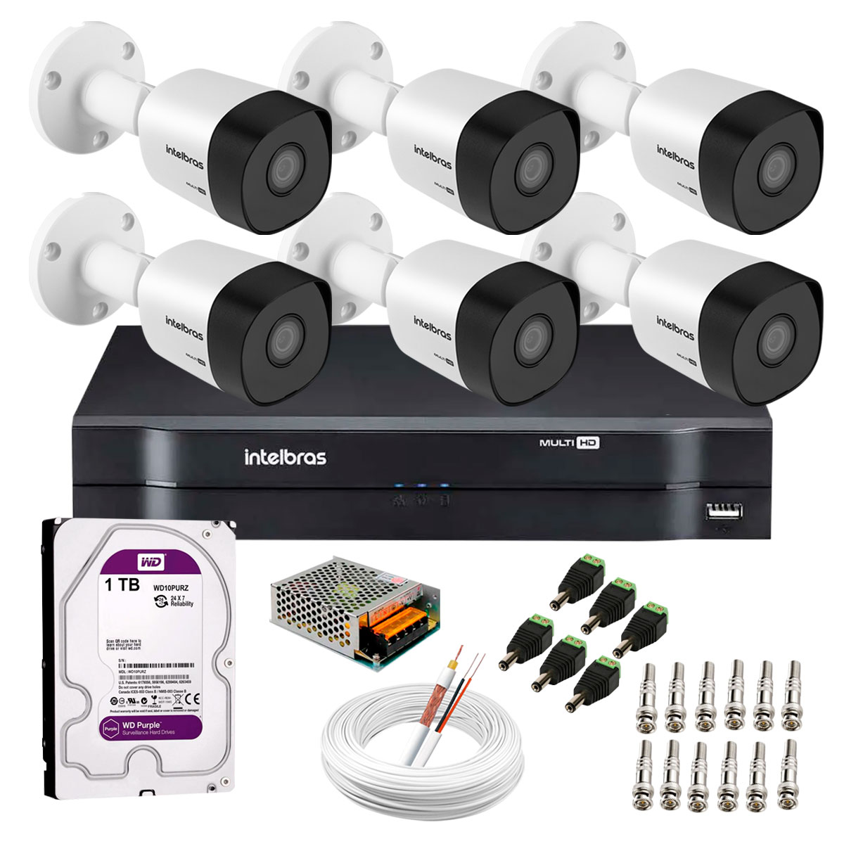 kit-6-cameras-vhd-3130-b-g6-dvr-intelbras-hd-1tb-para-armazenamento-app-gratis-de-monitoramento-cameras-hd-720p-30m-infravermelho-de-visao-noturna-intelbras-fonte-cabos-e-acessorios
