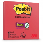 Bloco de Notas Super Adesivas Post-it® Telha 76 mm x 76 mm - 90 folhas 24027