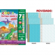 Bloco Novaprint Ecocores Textura 4 180Gr 32X23 36 Fls Eccvt0004 28819