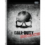 Caderno Tilibra Capa Dura Universitário Call Of Duty 80 Fls 308030 27980