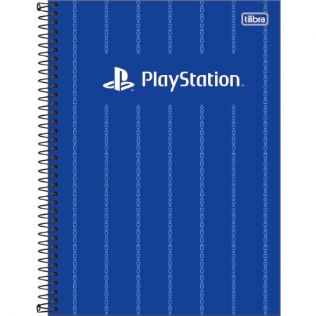 Caderno Universitário PlayStation 1 Matéria 80 Folhas 319341 Tilibra 32871