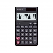Calculadora Casio de Bolso SX-300-W 8 Dígitos Preta 28223