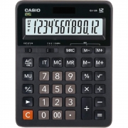 Calculadora Casio de Mesa Grande GX-12B 12 Dígitos Preta 28217