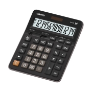Calculadora Casio de Mesa Grande GX-14B 14 Dígitos Preta 28214