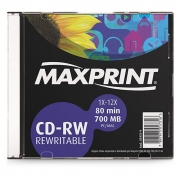 CD-RW 700 Mb / 80 Min. 12X Maxprint 22261