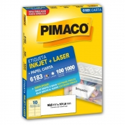 Etiqueta Pimaco Inkjet + Laser - 6183 00797