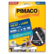 Etiqueta Pimaco Inkjet + Laser - 8099L 00565