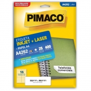 Etiqueta Pimaco Inkjet + Laser - A4262 02175
