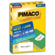 Etiqueta Pimaco Inkjet + Laser - A4350 00363