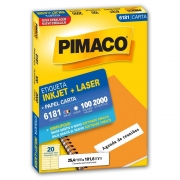 Etiqueta Pimaco Laser 2000 Un 25,4X101,60Mm 6181 00185