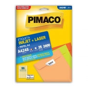 Etiqueta Pimaco Laser 2400 Unidades 17X31 mm A4248 00095