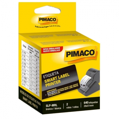 Etiqueta Pimaco Smart Label Printer SLP-MRL 14830