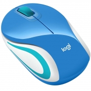 Mini Mouse Sem Fio M187 Azul Logitech 20806