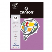 Papel Canson Color Violeta 180G/M2 A4 210X297mm 10 Folhas 66661198 27876