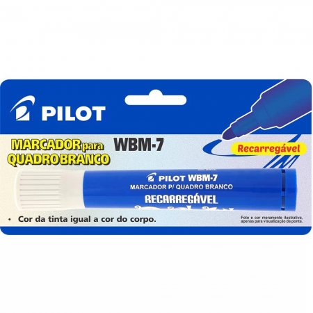 Pincel para Quadro Branco Pilot Wbm-7 Azul 24983