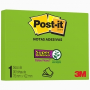 Post-It 3M 76mm X 102mm Verde Limonada 90 Fls HB004657100 29995