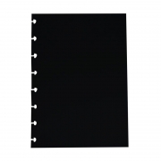 Refil Caderno Inteligente Médio Folhas Black 120G CIRM3008 28077