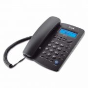 Telefone Elgin Com Fio Identificador Chamada / Viva Voz / Preto TCF3000P 14688